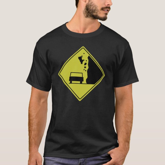 Beware of Falling Cows T-Shirt (Front)