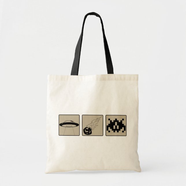Beware of Falling Objects Tote Bag (Front)