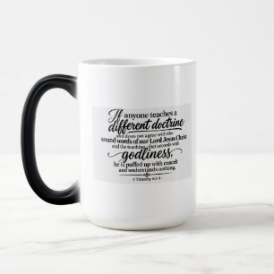 Beware of false Doctrine Magic Mug