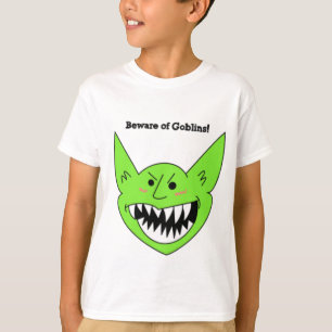 Beware of Goblins Kid Shirt