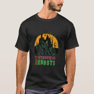 Beware Of Hitchhiking Ghosts Halloween Tank Top