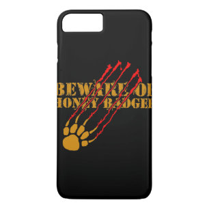 Beware of honey badger iPhone 8 plus/7 plus case