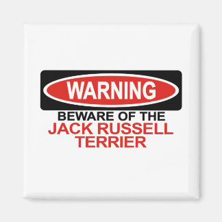 Beware Of Jack Russell Terrier Magnet