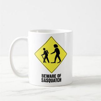 Beware of Sasquatch Coffee Mug