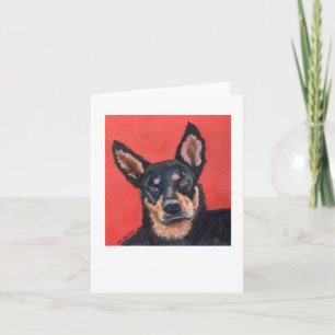 Beware of Sid, a greeting card of a favourite