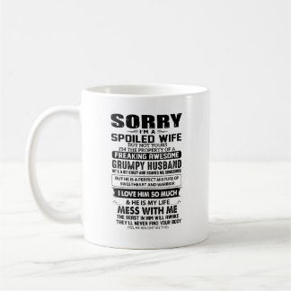Beware of the Beast in My Husband - Humourous Coffee Mug