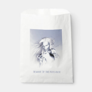 Beware of the Frostbite. Ice vampire Favour Bag