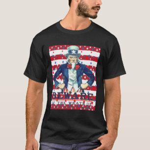 Beware Of The Wrath Of The Patient Stars And Strip T-Shirt