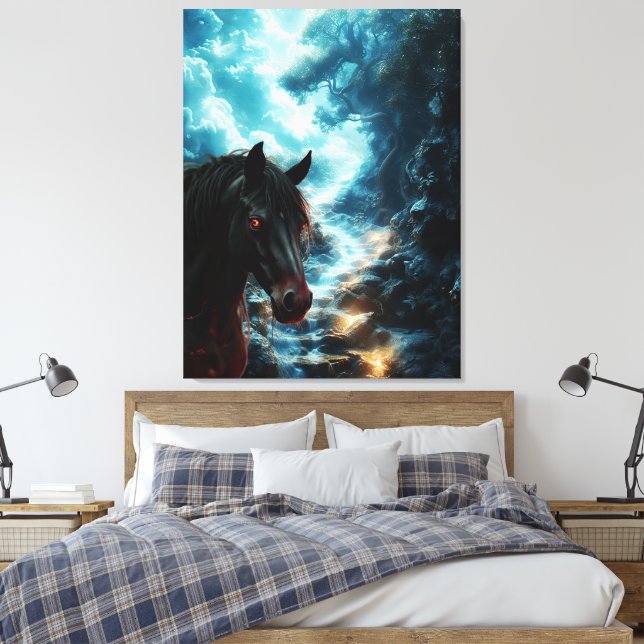 Beware of your Surroundings  Canvas Print (Insitu(Bedroom))