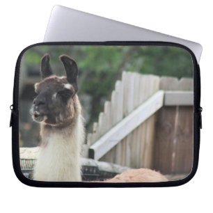 Beware the llama! laptop sleeve
