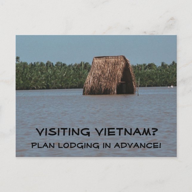 Beware the River! Postcard (Front)