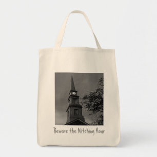 'Beware the Witching Hour' Canvas Tote