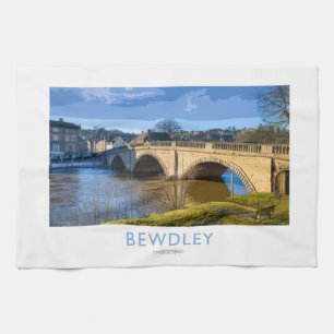 Bewdley Railway Poster Kitchen Towel