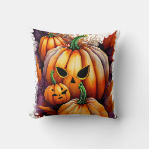 Bewitched Gourd Throw Pillow