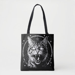 Bewitched Tabby Tote Bag