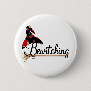 Bewitching 2 Inch Round Button