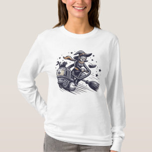 Bewitching Boost: A High-Speed Halloween Haunt! T-Shirt