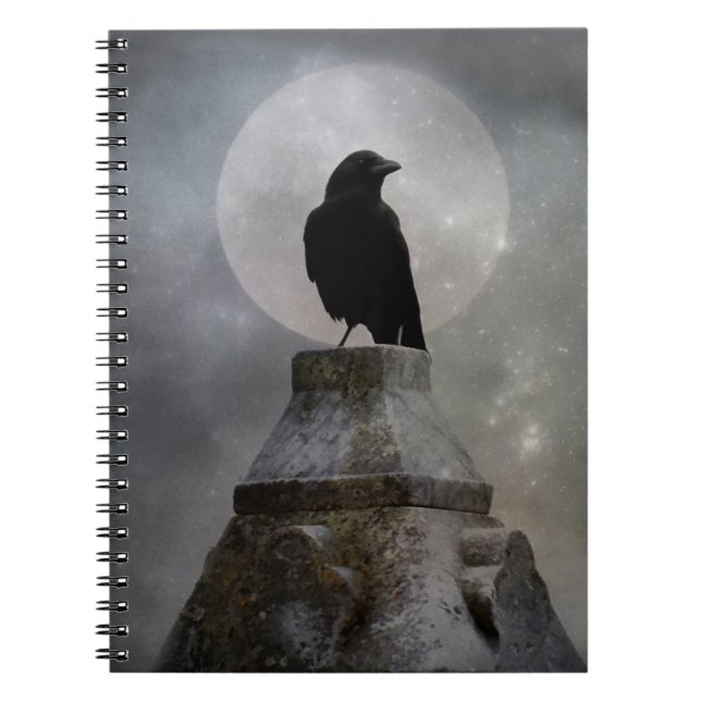 Bewitching Crow Notebook (Front)