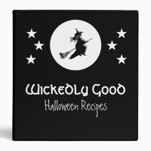 Bewitching Halloween Binder (1.5 inch), Black