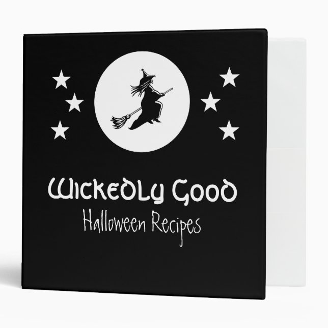 Bewitching Halloween Binder (2 inch), Black (Front/Inside)