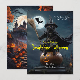Bewitching Halloween Invitation