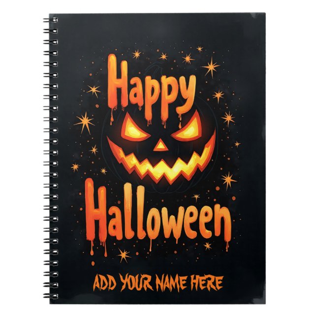 Bewitching Halloween Notebook (Front)