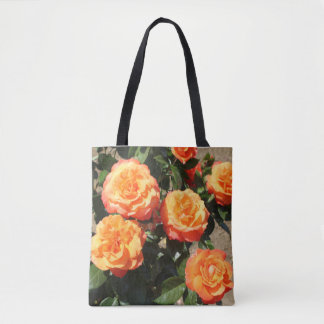 Bewitching Orange Roses Tote Bag