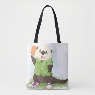 Beyond Celiac Summer Otter Tote Bag
