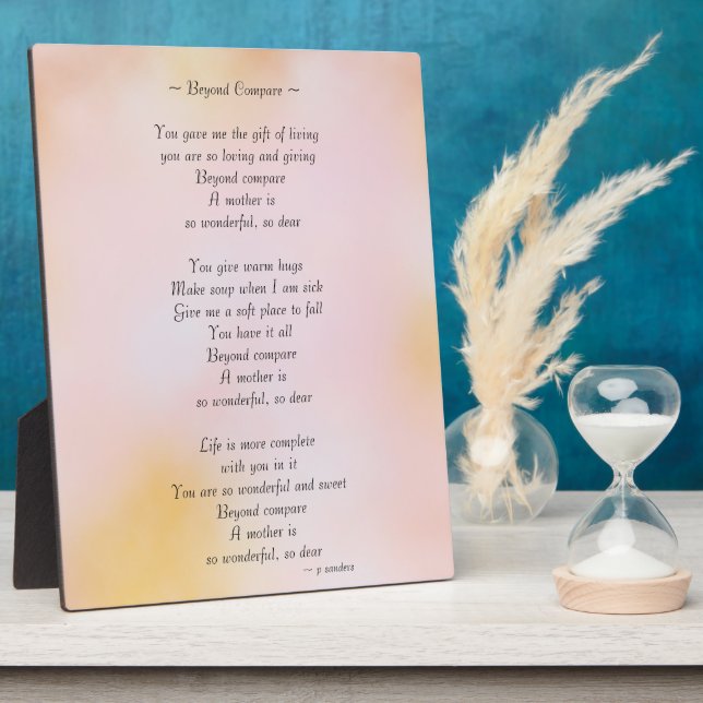 Beyond Compare Plaque (Side)