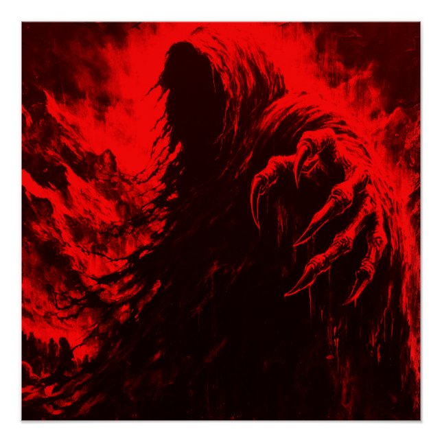 BEYOND FLESH | Glossy Paper Print (Front)