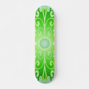Beyond Living Green - - - Customized Skateboard