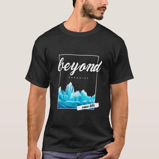 "Beyond Paradise" Typography T-Shirt (Front)