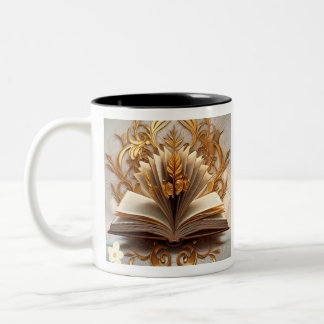 "Beyond the Book" Two-Tone Coffee Mug