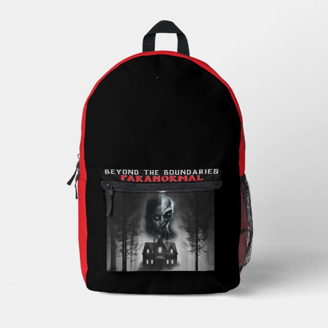 Beyond the Boundaries Paranormal Backpack (Front)