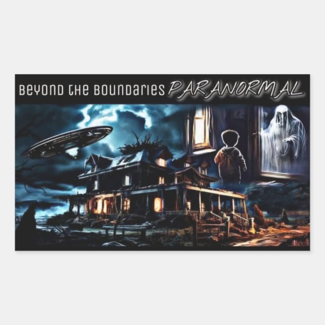 Beyond The Boundaries Paranormal Stickers (Front)