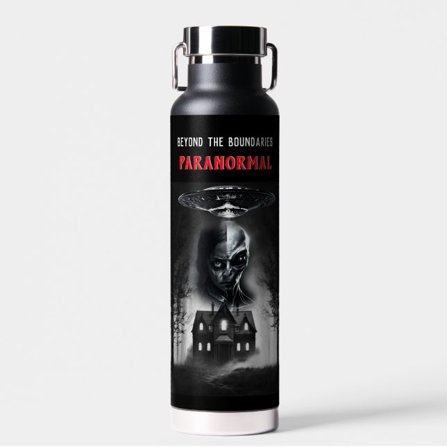 Beyond the Boundaries Paranormal Water Bottle V.3 (Front)