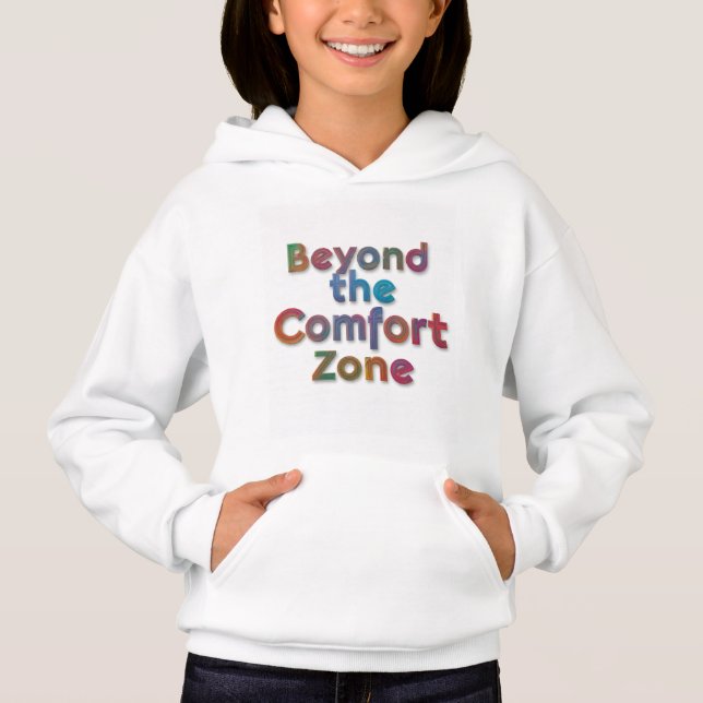 beyond the comfort zone and harness hope  (Front)