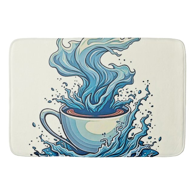 Beyond the Daily Cup Bath Mat (Front)