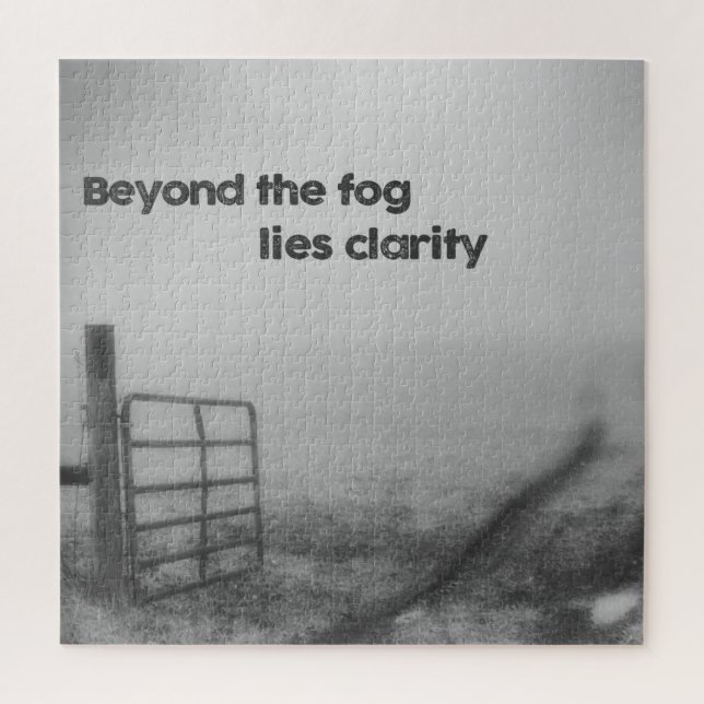 Beyond the Fog is Clarity  -  20x20 - 676 pcs. Jigsaw Puzzle (Vertical)
