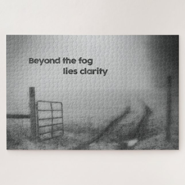 Beyond the Fog is Clarity  -  20x30 - 1014 pcs. Jigsaw Puzzle (Horizontal)