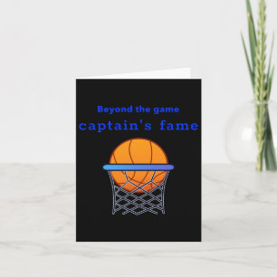Beyond The Game Captain's Fame Card