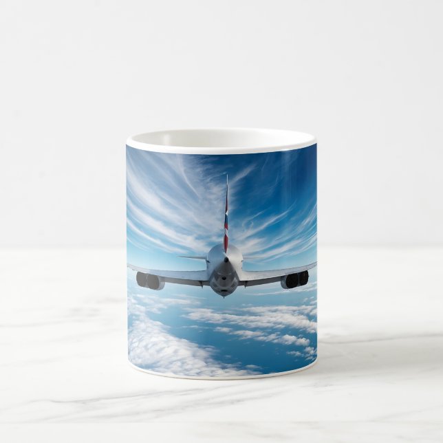 Beyond the Horizon: Concorde from Behind Coffee Mug (Center)