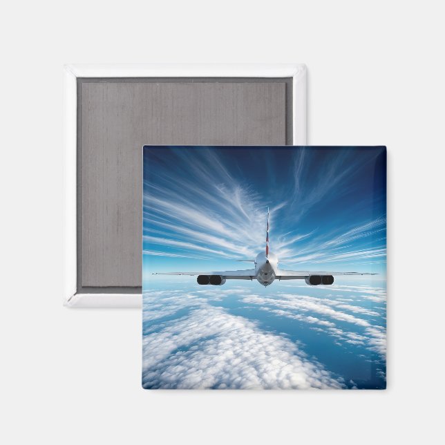 Beyond the Horizon: Concorde from Behind Magnet (Front/Back)