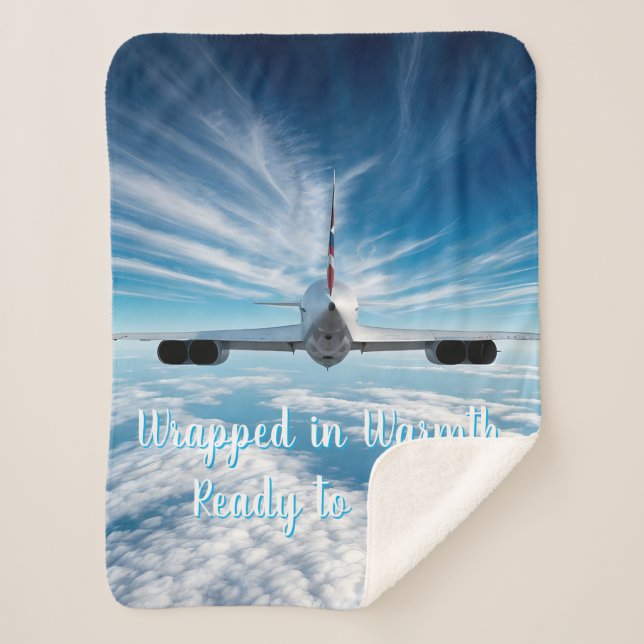 Beyond the Horizon: Concorde from Behind Sherpa Blanket (Front)