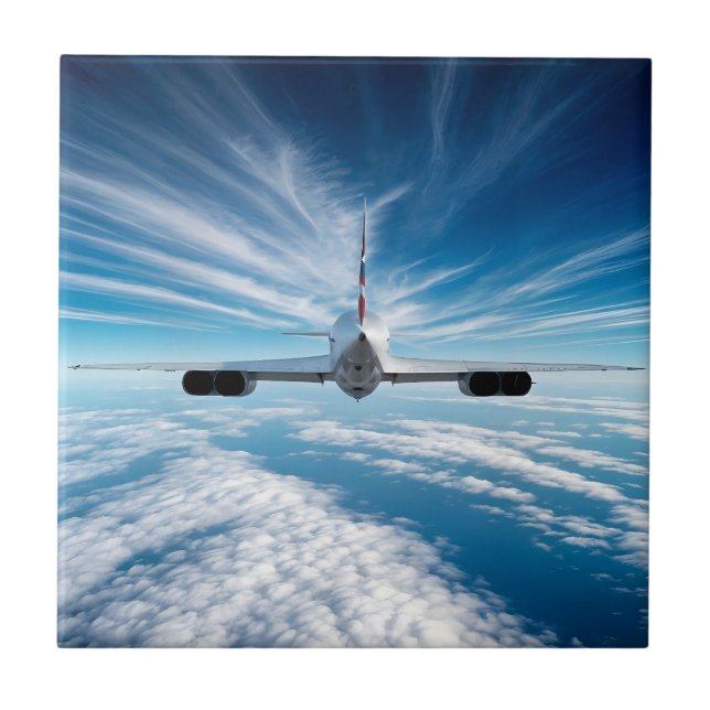 Beyond the Horizon: Concorde from Behind Tile (Front)