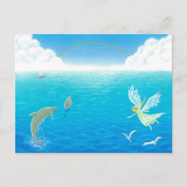 Beyond the horizon postcard (Front)