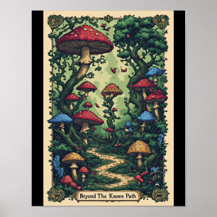 Beyond the known path - Fantasy poster