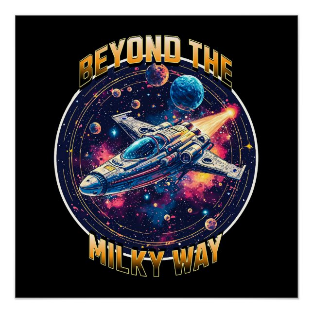 Beyond the Milky Way Poster (Front)