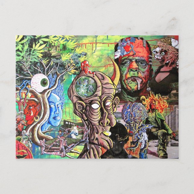 "BEYOND THE MIND'S EYE" POSTCARD (Front)