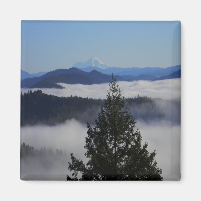 Beyond the tree.... magnet (Front)